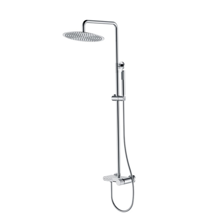 Boheme 128-CRCR.3 душевая система Chrome LINEA