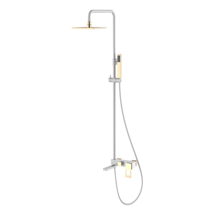 Boheme 148-WG душевая система Q белый глянец