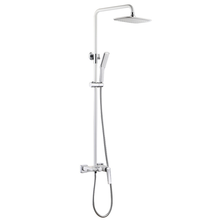 Душевая система 378-W Boheme Venturo, белый глянец