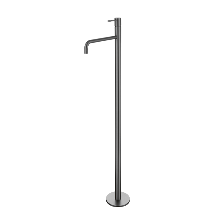 Boheme 107-GM Uno смеситель напольный Gun Metall