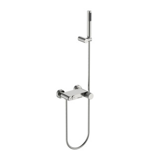 Boheme Stick LINEA Смеситель настенный для ванны Nickel Brush