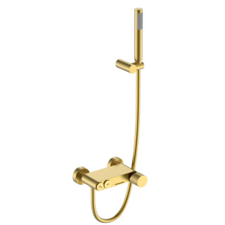 Boheme Stick TOUCH Смеситель настенный для ванны Matt Gold