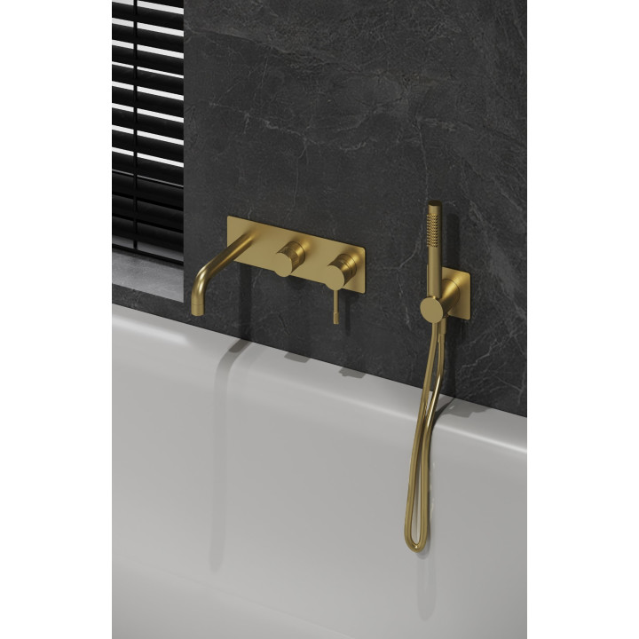 Boheme 464-3-MG смеситель для ванны Matt Gold