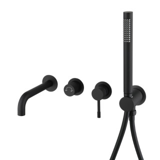 Boheme Uno Смеситель встраиваемый для ванны Black