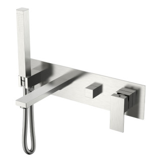 Смеситель Boheme Qubic 474-2-NB, встраиваемый