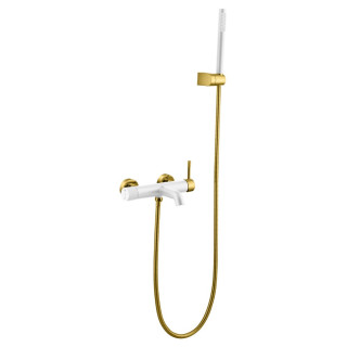 Boheme Uno Смеситель настенный для ванны Gold