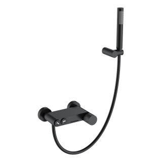 Boheme Stick TOUCH Смеситель настенный для ванны Black