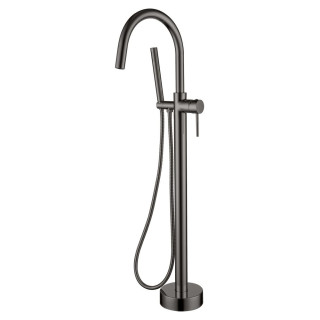 Boheme Uno Смеситель напольный для ванны Gun Metall