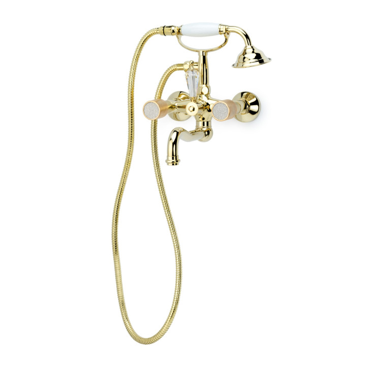 Boheme 293-Royal/CRST смеситель Gold для ванны