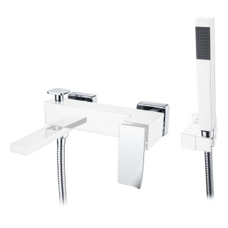 Boheme Q 2 Смеситель настенный для ванны Chrome