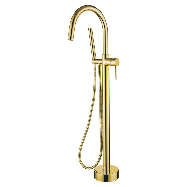 Boheme 469-G смеситель напольный для ванны Gold