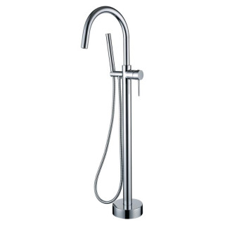 Boheme Uno Смеситель напольный для ванны Chrome