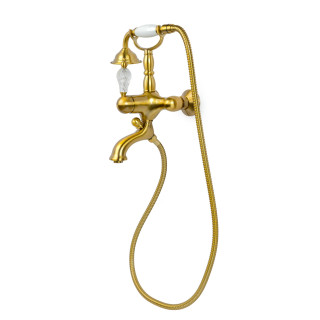 Boheme Crystal Смеситель настенный для ванны Bronze
