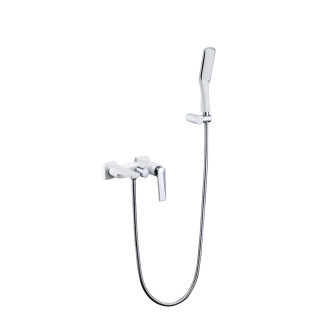 Boheme 373-W смеситель для ванны, белый глянец