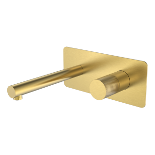 Boheme Stick TOUCH Смеситель встраиваемый для раковины на 2 отверстия Matt Gold