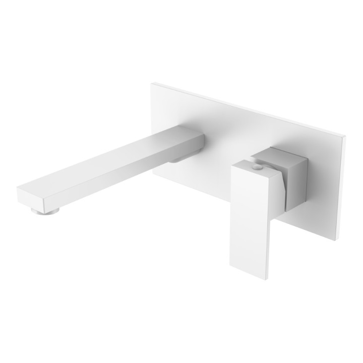 Boheme 475-MW встраиваемый смеситель Qubic White