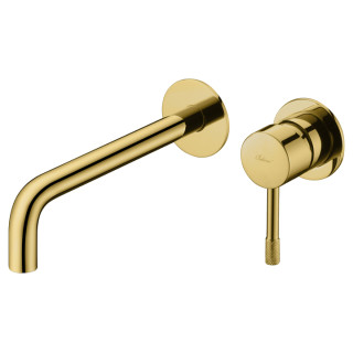 Boheme Uno Смеситель встраиваемый для раковины на 2 отверстия Gold