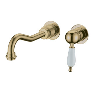 Boheme Medici Смеситель встраиваемый для раковины на 2 отверстия Bronze