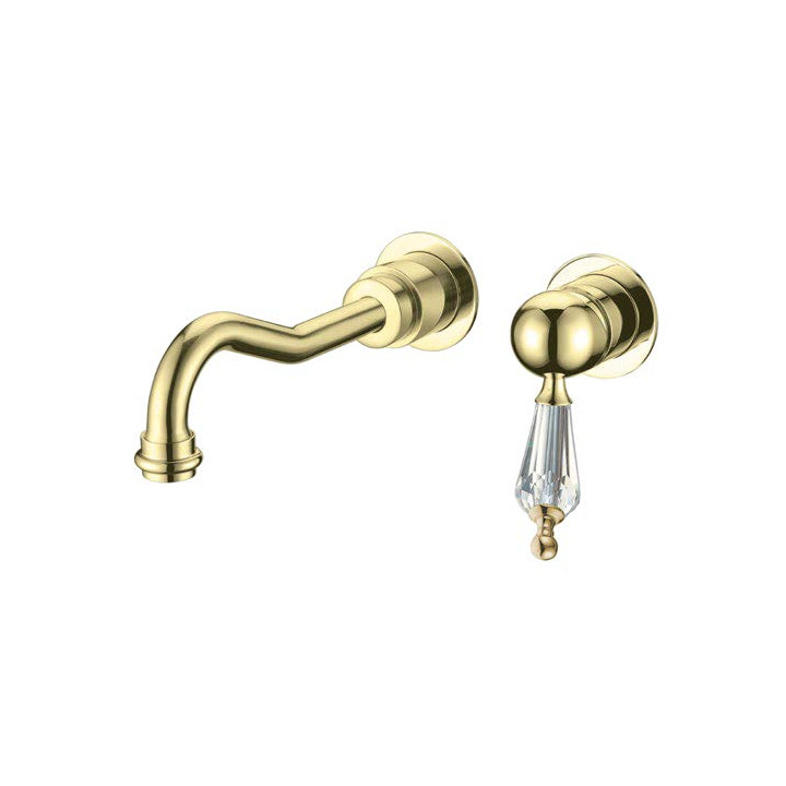 Boheme 327 смеситель скрытый Gold для раковины