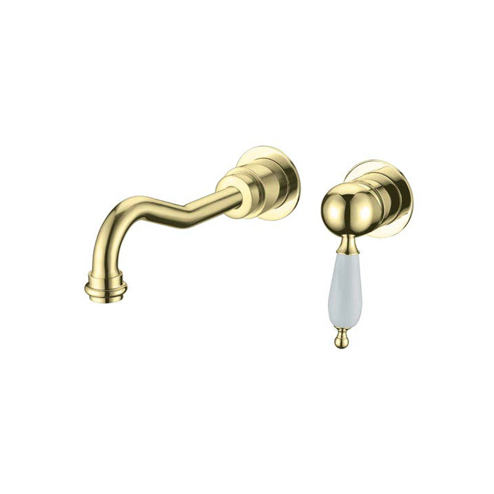 Boheme 287 смеситель скрытый, раковина, золото