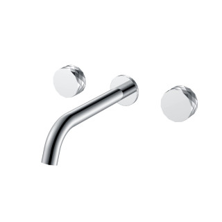 Boheme Stick DIAMOND Смеситель встраиваемый для раковины на 3 отверстия Chrome