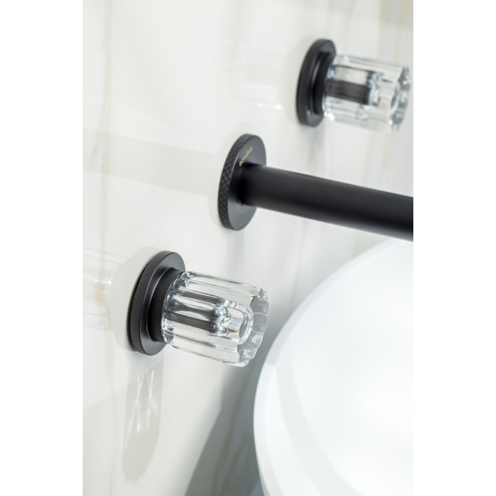 Boheme 152-2-B-EL смеситель скрытый, Black