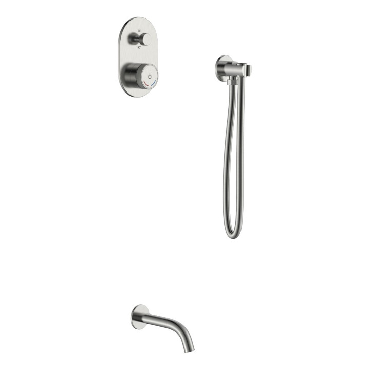 Boheme 154-NB встраиваемый смеситель, Nickel Brush