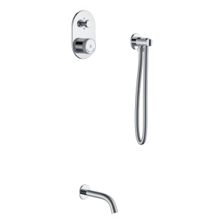 Boheme TECH Смеситель встраиваемый на 2 потребителя Chrome