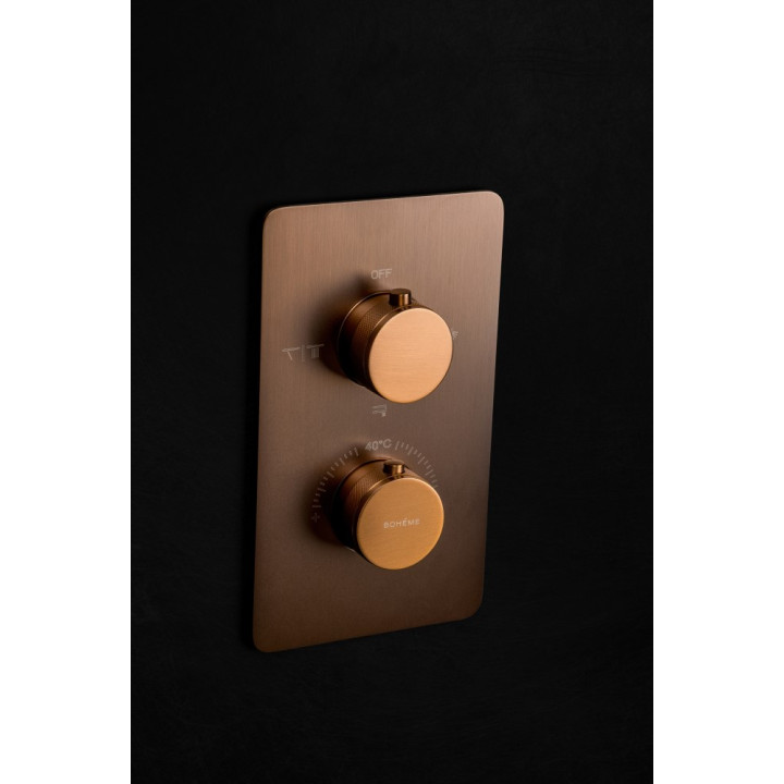 Boheme 134-3-BRB смеситель встраиваемый термостат