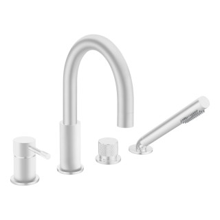 Boheme Uno Смеситель на борт ванны White