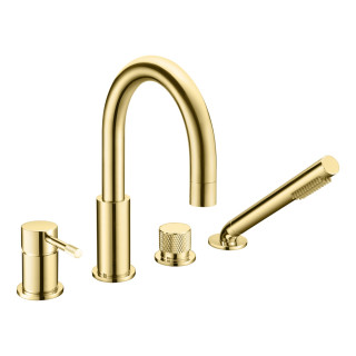 Boheme Uno Смеситель на борт ванны Gold