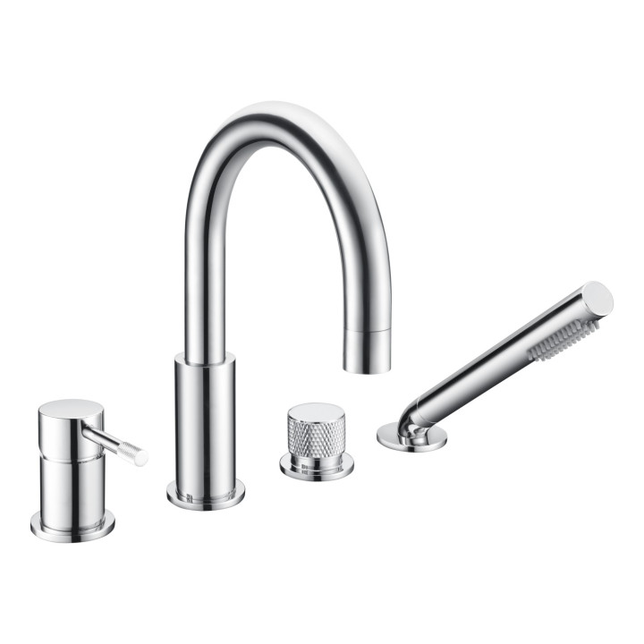 Boheme Uno 460-CR смеситель на борт ванны