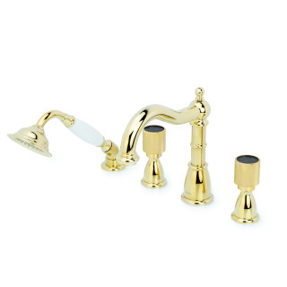 Boheme Royal Cristal Смеситель на борт ванны Gold