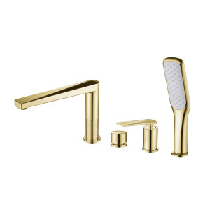 Boheme 380 смеситель на борт ванны Venturo Gold