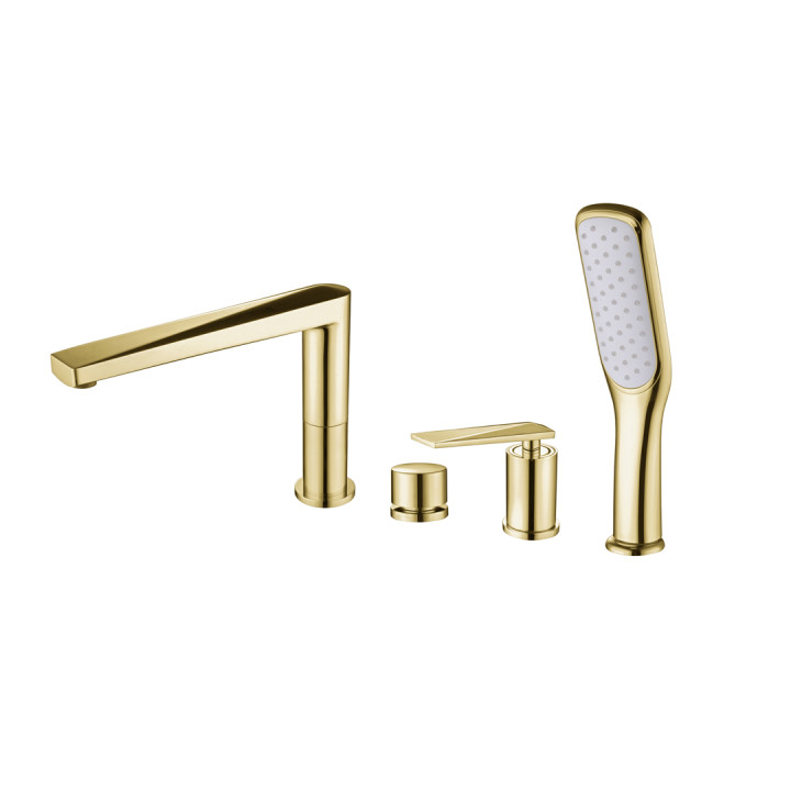 Boheme 380 смеситель на борт ванны Venturo Gold