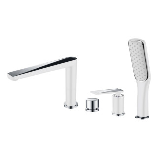 Boheme 370-W смеситель на борт ванны Venturo