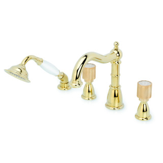 Boheme Royal Cristal Смеситель на борт ванны Gold