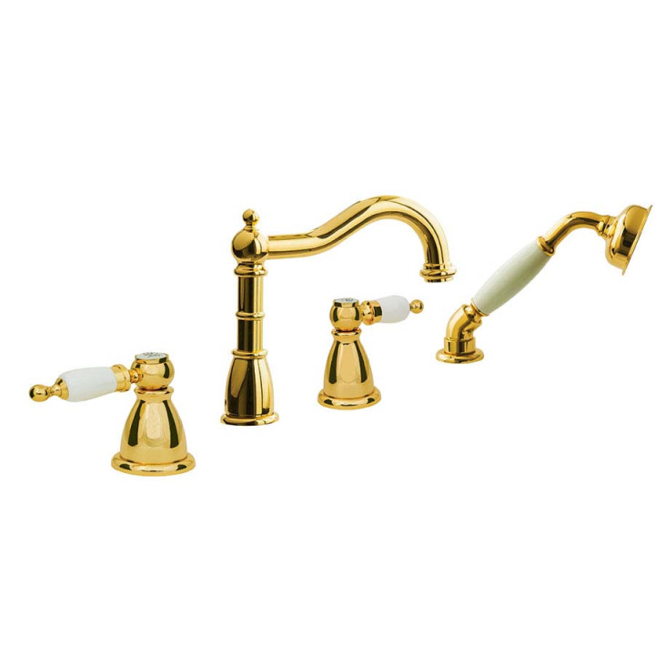 Boheme 395 смеситель для ванны Gold