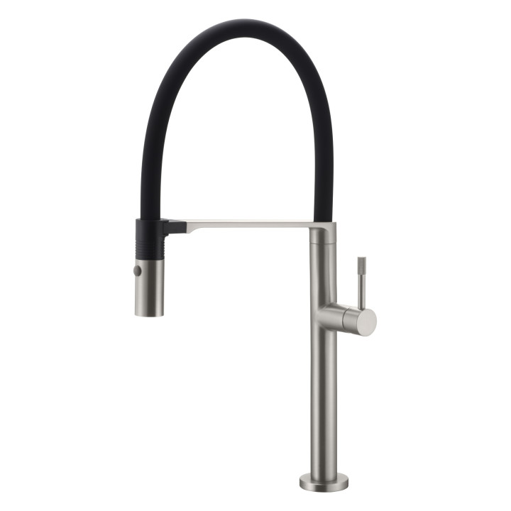 Смеситель Boheme 114-NB для кухни Nickel Brush