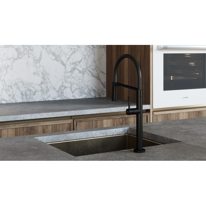 Boheme 114-B смеситель Uno для кухни Black