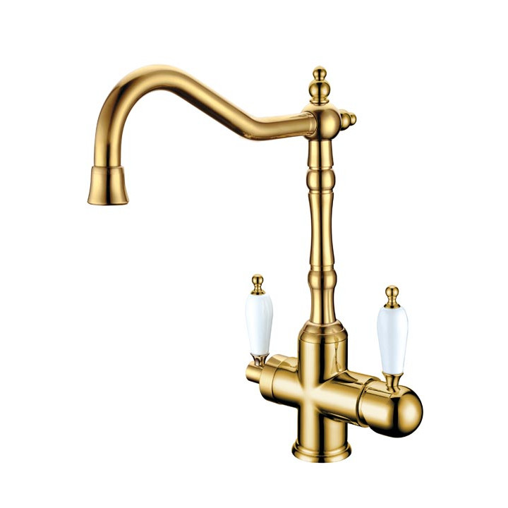 Boheme 112 Смеситель для кухни Gold с фильтром