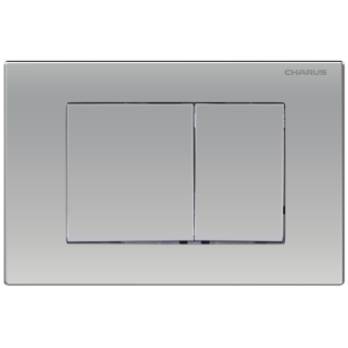 Charus Minimalista Клавиша смыва хром матовый