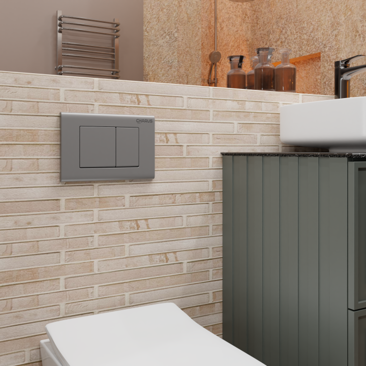 Клавиша смыва Charus Minimalista хром, FP.310.46.01