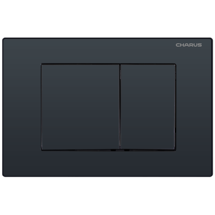 Клавиша смыва Charus Minimalista черный - стиль и качество, FP.310.DW.01