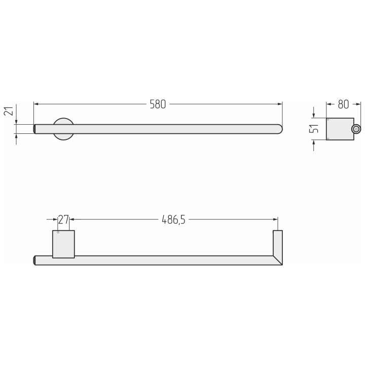 Сунержа 020-0857-0500 полотенцесушитель шампань