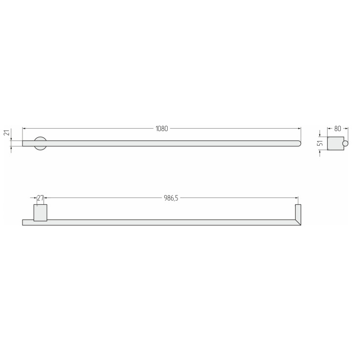 Сунержа 051-0858-1000 полотенцесушитель латунь