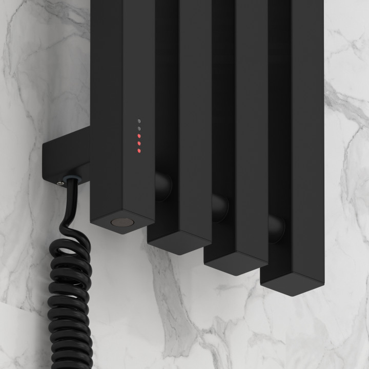 Сунержа 31-0854-1215 полотенцесушитель, 120х15, чёрный