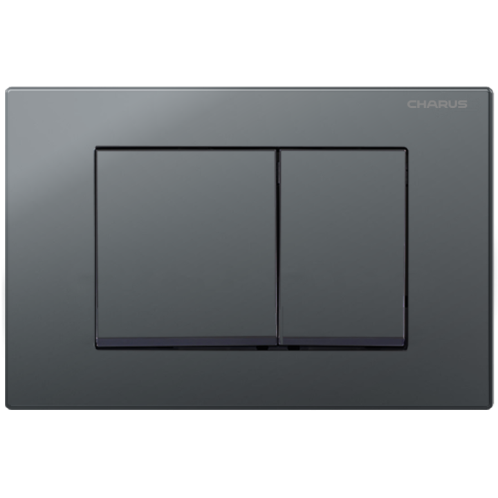 Клавиша смыва Charus Minimalista серый - купить в Трилит, FP.310.GRP.01