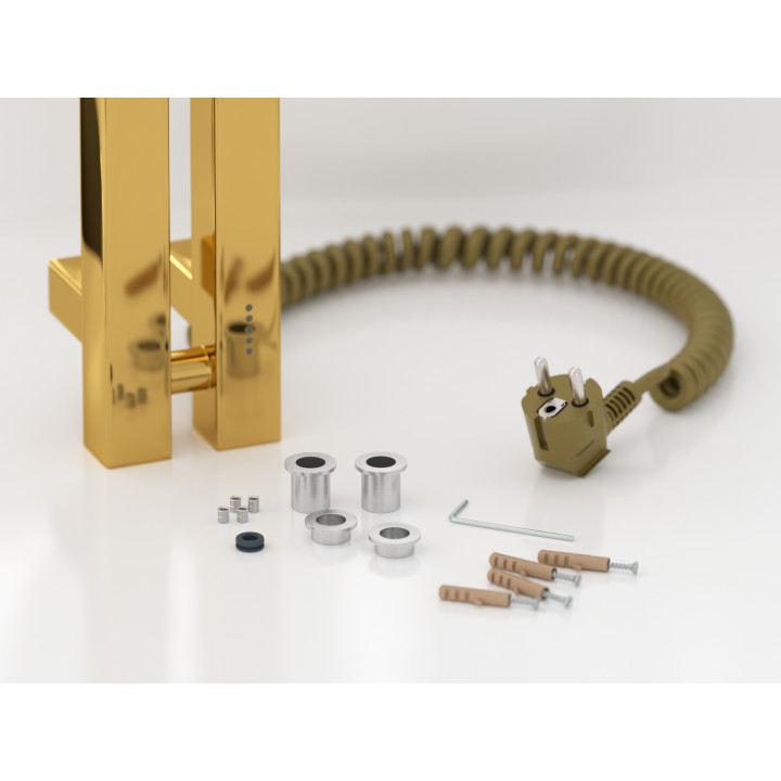 Сунержа 03-0855-1250 полотенцесушитель 120х8 золото