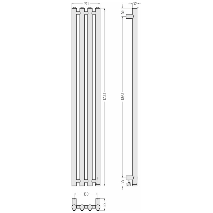 Сунержа 071-0885-1259 полотенцесушитель электрический
